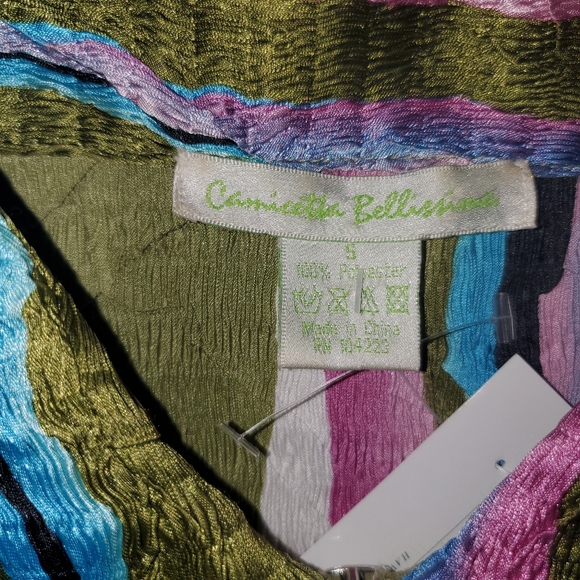 Multicolored zip up jacket - Picture 4 of 7